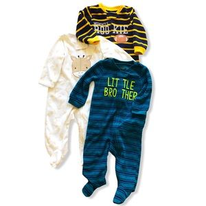 Carter’s Child Of Mine | footed sleepers lot of 3